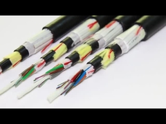 1KM 2KM 3KM アウトドア ADSS 光ファイバーケーブル ローズチューブ FRP 12 24 48 72 96 144 コアシングルモード