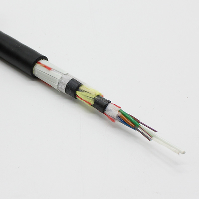 12 24 48 96 Hilos ADSS Fiber Optic Cable 4km Single Jacket Anti Rat Bite Cable