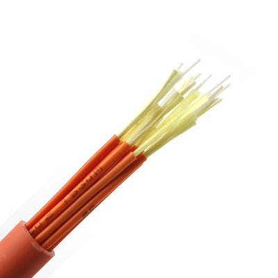OEM Indoor Multi Mode OM1 12/24 Fiber Break Out LSZH OFNP OFNR Cable