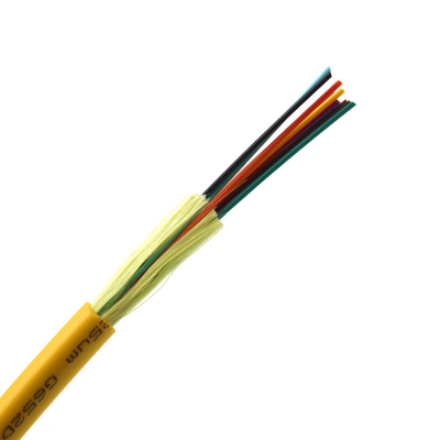 GJFJV Distribution Indoor Fibre Optic Cable with LSZH Armored Outer Jacket Material