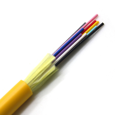 GJFJV GJFJH Armored Fiber Optic Cable with PVC LSZH Jacket and Single-Mode Fiber Type