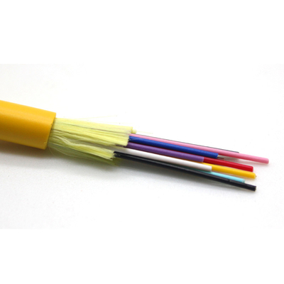 Single Mode G652D G657A1 Indoor Optical Fiber Cable GJFJV 4 6 8 12 24 Core Bundle