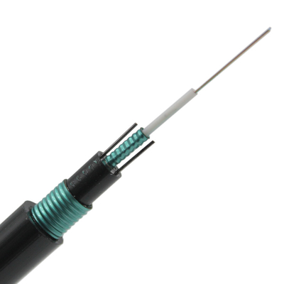 PE Outer Jacket GYXTW53 8 Core Armored Fiber Optic Cable for Outdoor Connections
