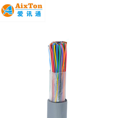 18 22 AWG Type 2P 4P 10P 25P UTP Shield Type Outdoor Indoor Communication Telephone Cable for Transmission