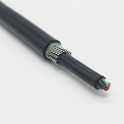 GDTS Hybrid Fiber Power Cable 12.8mm Jacket Diameter Stranded Loose Tube Construction