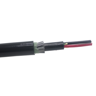 FTTA Hybrid Fiber Optic Cable with Copper Wire Power Photoelectric Composite Cables and Steel Tape/Aluiminum Tape Armor Layer