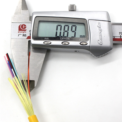 LSZH 12F 10Gb Distribution Multi Mode Fiber Optic Cable GJFJV Indoor Bundle Cable OM1 OM2 OM3 OM4 6F 8F 24F