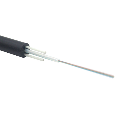 Outdoor Non-Metallic FRP Aerial Fiber Optic Cable with 12 Cores and 2km Length in PE Outer Jacket
