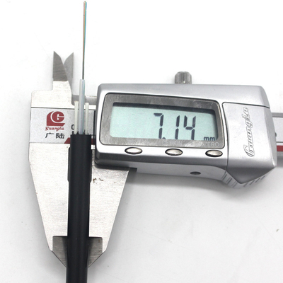 Outdoor Aerial FTTH Fiber Drop Cable GYFXTY-Loose Tube All Dielectric Aerial Optical Cable with 8 Core G652d Fiber Type