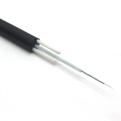 Outdoor Ftth 24 Core Fiber Optic Aerial Drop Cable Round GYFXTY Cable Uni-Tube All Dielectric Aerial