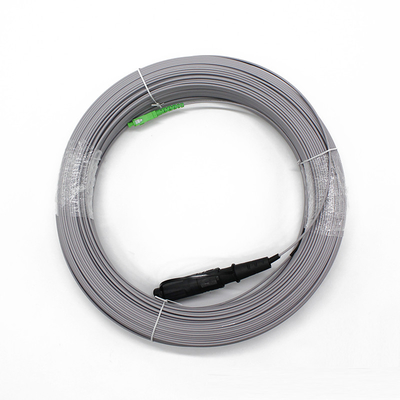 LC Connector LSZH Armored Fiber Optic Patch Cable for Indoor Outdoor RRU RRH CPRI Single Mode