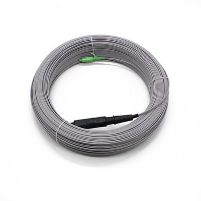 LSZH Outdoor Waterproof FTTH Singlemode Fiber Optic Drop Cable Patch Cord 1 2 Core Corning SC Communication Cables 3m