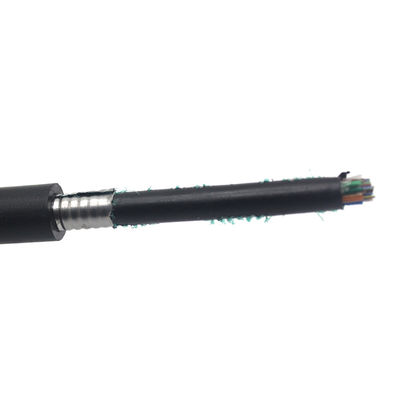 144 Core 24 Cores Armoured Outdoor Underground Direct Bury Optical Cable Installation Gyta53 Fiber Optic Cable