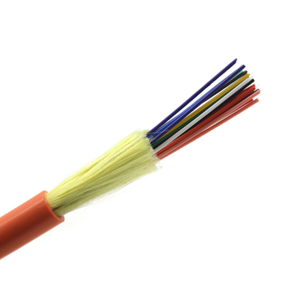 GJFJV 3mm Indoor Fiber Optic Cable Tight Buffer OM1 Fiber Optical Cable