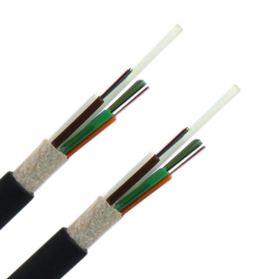 144 コア アウトドアファイバーオプティックケーブル シングルモード SM GYFTYファイバーケーブル 9.0mm