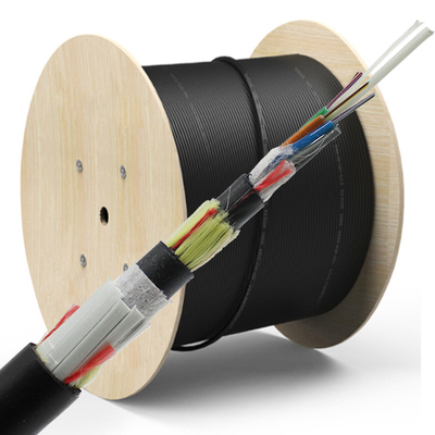 Multi Loose Tube 96 Core Fiber Optic Cable ADSS Anti-Rat Bite Gel-Filled Dry Core Communication Cables