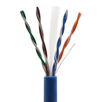 High-Speed CMX CMR CMP 1000FT 305 Meters Indoor UTP Cable Cat6 U/UTP with PVC Jacket 