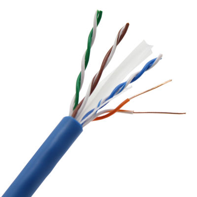 Category 6 Unshielded 24AWG Oxygen-Free Copper Network Cable CAT6A 10Gigabit Indoor Computer CABLE