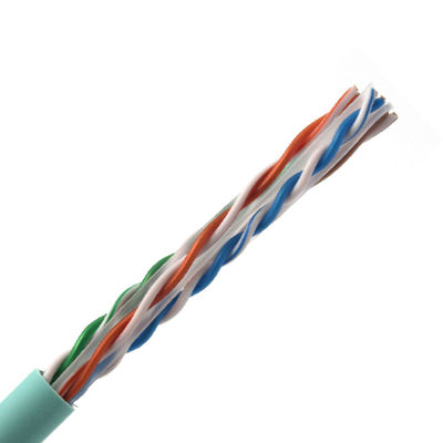 OEM UTP Cat6ケーブル 305M ロールネットワーク Cat 8 23awg 室内通信用 PE 隔離された銅 U-UTPケーブル