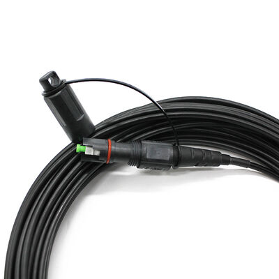 工場価格 H-OPT-SC 屋外 IP67 防水 FTTH プリファブリック 光ファイバーパッチコード 互換コーニング
