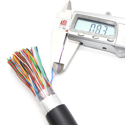 CAT3 電話ケーブル 25 30 50 100 200ペア 電話ケーブル 0.4mm 0.5mm 0.6mm 銅多ペアケーブル