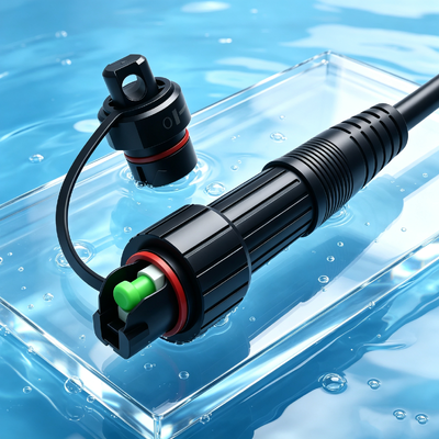 Fast Waterproof Connector with Huawei APC FTTH IP68 Fiber Optic Waterproof Fastconnect Patchcord
